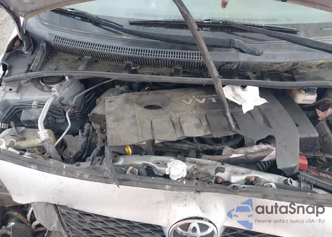 2010 Toyota Corolla Le z USA, uszkodzony, nr VIN 2T1BU4EE7AC258404